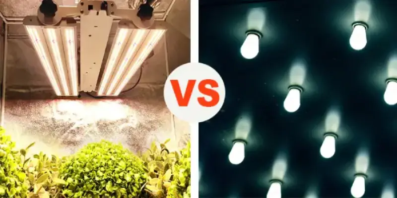 Use Normal LED Lights as LED Grow Lights