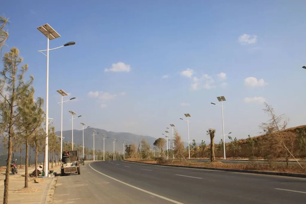 solar street lights maintenance