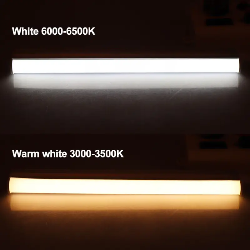 LED tube with different color temperature