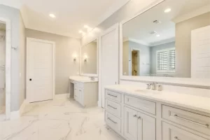 bathroom soft white lighting