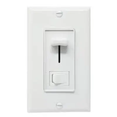 Slider light switch