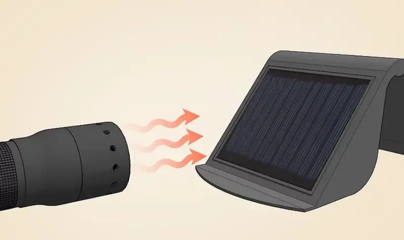 Charge-Solar-Lights-Without-Sun-using LED light