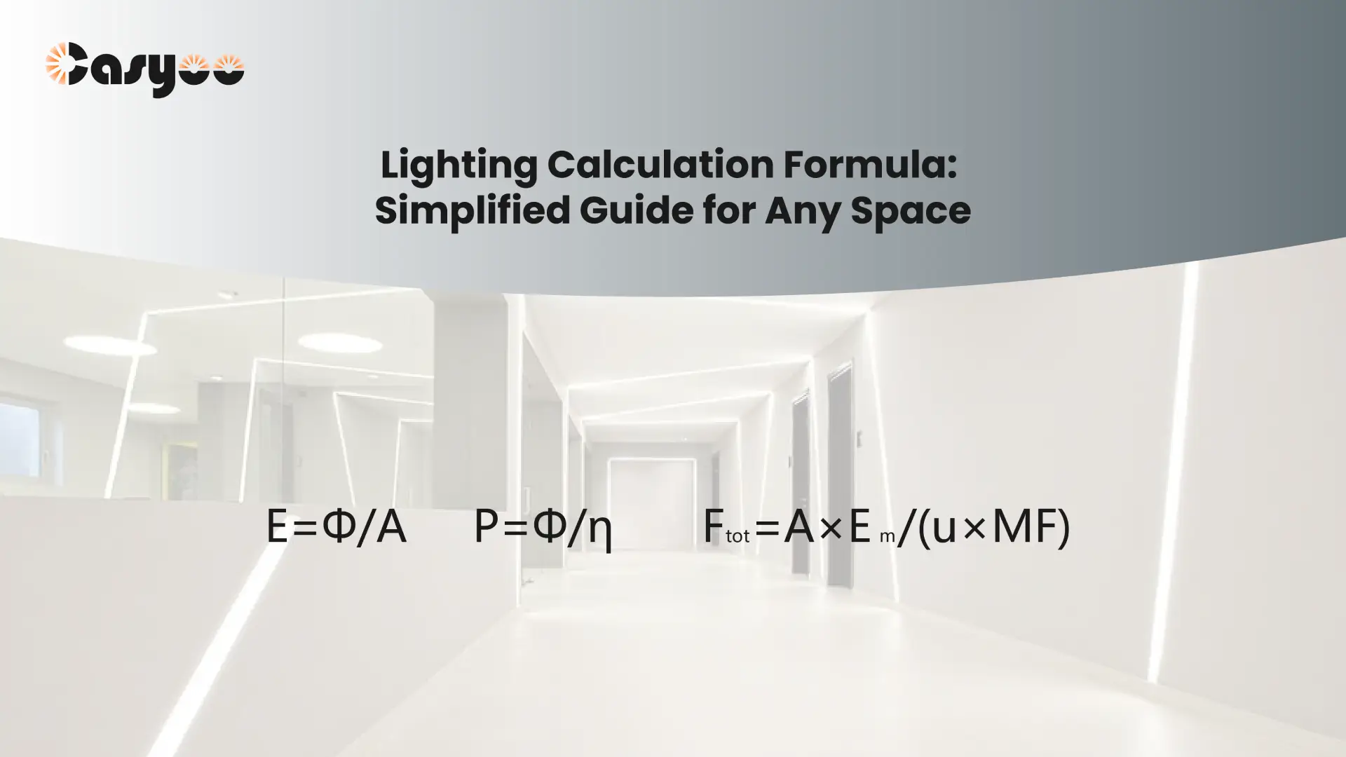 Lighting Calculation Formula Simplified Guide for Any Space