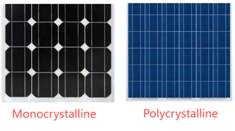 Monocrystalline vs Polycrystalline solar panel