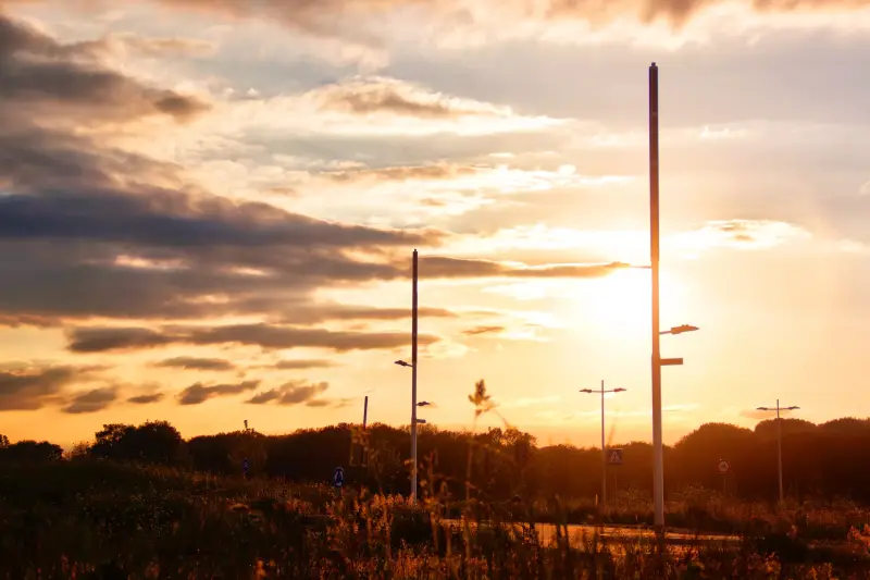 Veldhoven Hybrid Solar Street Lights