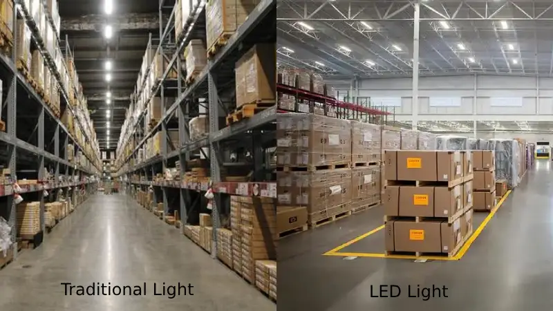 led light vs traditional light