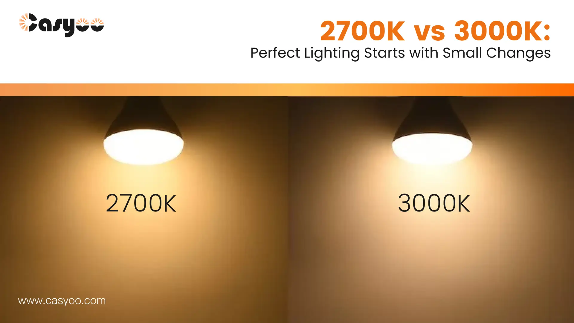 2700K vs 3000K Perfect Lighting Starts with Small Changes