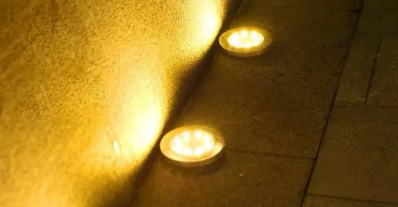 In-Ground LED path lights