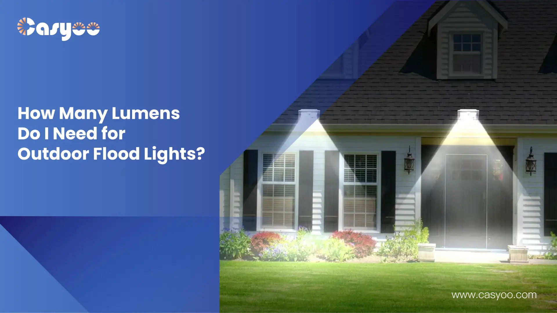 how many lumens do i need for outdoor flood light