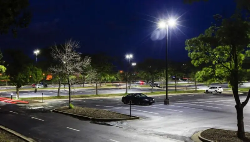 parking lot flood lights