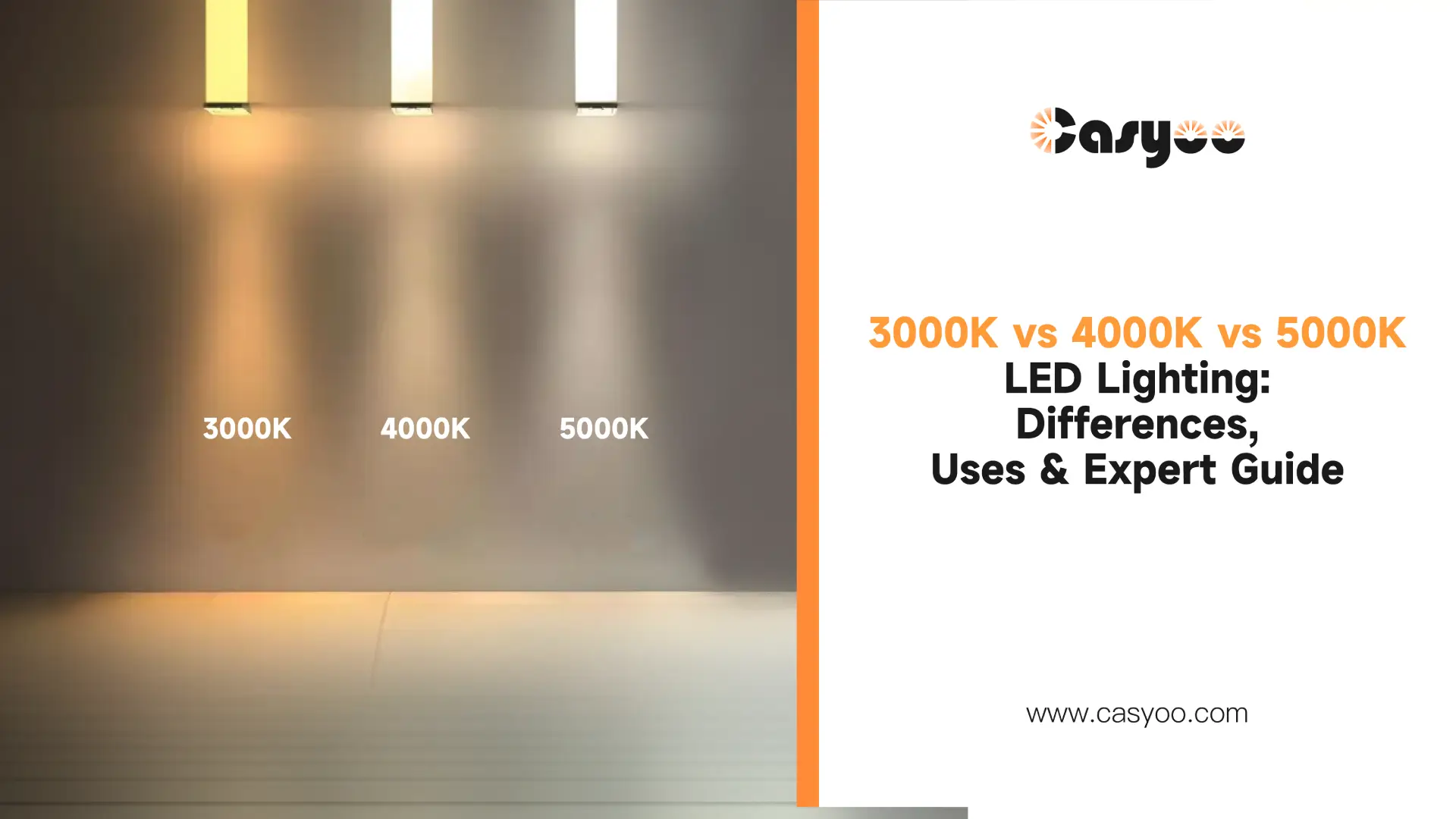 3000K vs 4000K vs 5000K LED Lighting Differences Uses Expert Guide